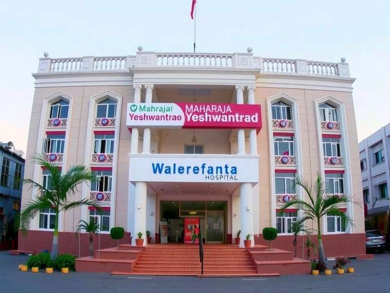 Maharaja Yeshwantrao Hospital Logo